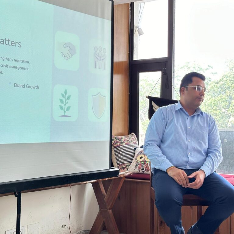 Corporate Communication Workshop by Prof. Vishal Monga